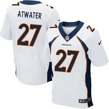 Mens Denver Broncos 27 Steve Atwater White Retired Player Nfl Nike Elite Jersey