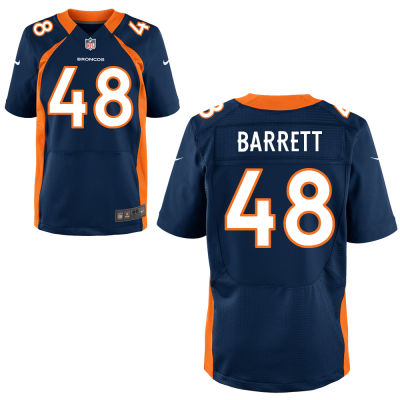 Mens Denver Broncos 48 Shaquil Barrett Navy Blue Alternate Nfl Nike Elite Jersey