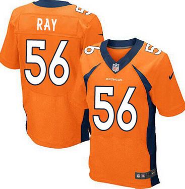 Mens Denver Broncos 56 Shane Ray 2013 Nike Orange Elite Jersey
