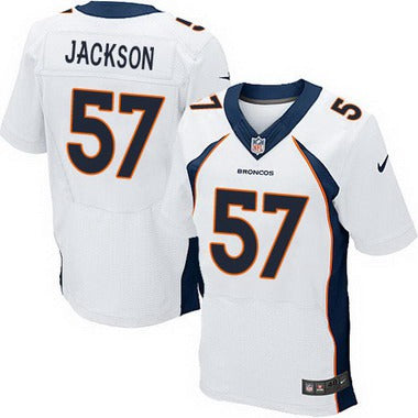 Mens Denver Broncos 57 Tom Jackson White Retired Player Nfl Nike Elite Jersey