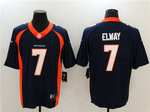 Mens Denver Broncos 7 John Elway Navy Blue 2017 Vapor Untouchable Stitched Nfl Nike Limited Jersey