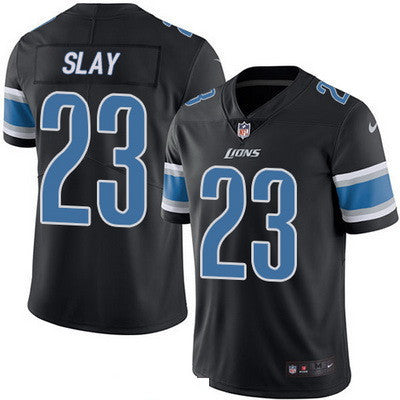 Mens Detroit Lions 23 Darius Slay Black 2016 Color Rush Stitched Nfl Nike Limited Jersey