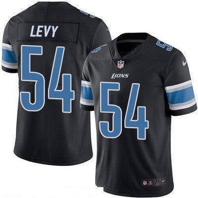 Mens Detroit Lions 54 Deandre Levy Black 2016 Color Rush Stitched Nfl Nike Limited Jersey