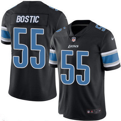 Mens Detroit Lions 55 Jon Bostic Black 2016 Color Rush Stitched Nfl Nike Limited Jersey