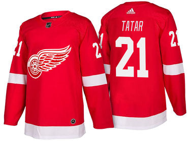Mens Detroit Red Wings 21 Tomas Tatar Red Home 2017 2018 Adidas Hockey Stitched Nhl Jersey