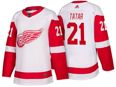 Mens Detroit Red Wings 21 Tomas Tatar White 2017 2018 Adidas Hockey Stitched Nhl Jersey