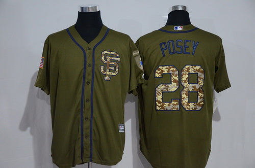 Mens Detroit Tigers 28 J D Martinez Green Salute To Service Majestic Baseball Jersey