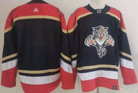 Mens Florida Panthers Blank Black 2021 Reverse Retro Stitched Nhl Jersey