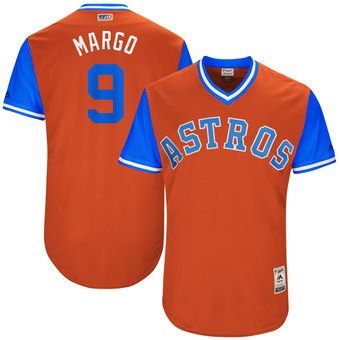 Mens Houston Astros Marwin Gonzalez Margo Majestic Orange 2017 Players Weekend Authentic Jersey