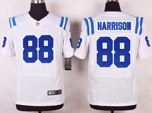 Mens Indianapolis Colts 88 Marvin Harrison White Retired Player Nfl Nike Elite Jersey