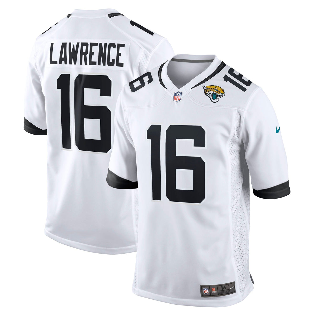 Mens Jacksonville Jaguars Trevor Lawrence White 2021 Nfl Draft First Round Pick Game Jersey Gift For Jacksonville Jaguars Fans