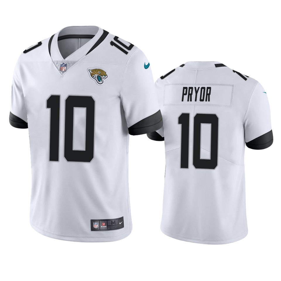 Mens Jaguars Terrelle Pryor White Vapor Limited Jersey