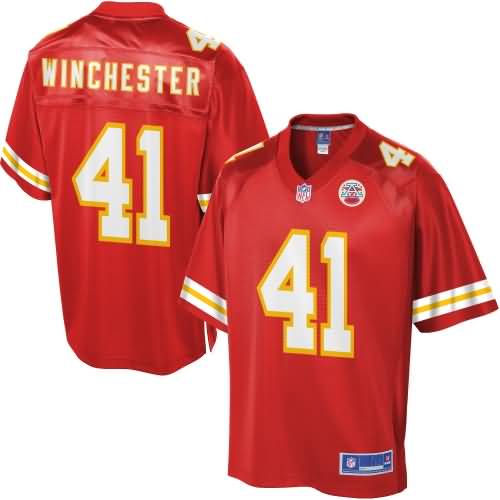 Mens Kansas City Chiefs James Winchester Nfl Pro Line Team Color Jersey