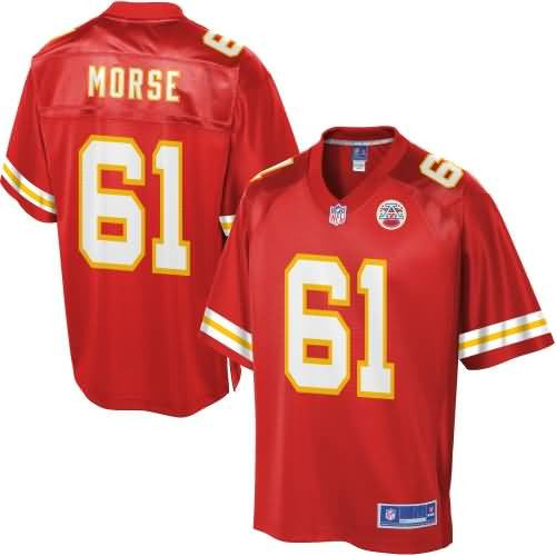 Mens Kansas City Chiefs Mitch Morse Nfl Pro Line Team Color Jersey
