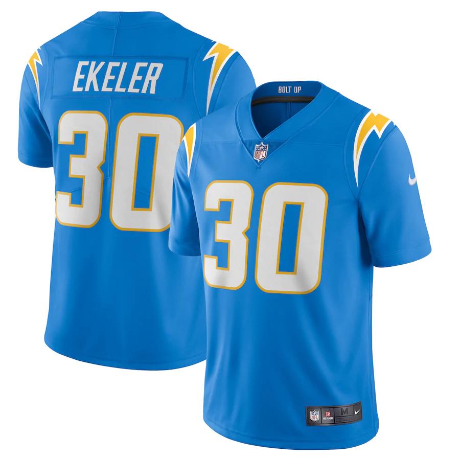Mens Los Angeles Chargers Austin Ekeler Nike Powder Blue Vapor Limited Jersey
