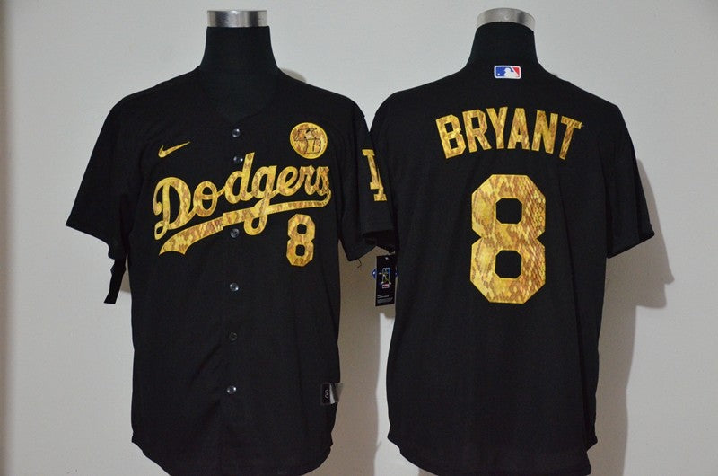 Mens Los Angeles Dodgers 8 Kobe Bryant Black Camo Fashion Stitched Mlb Cool Base Nike Jersey