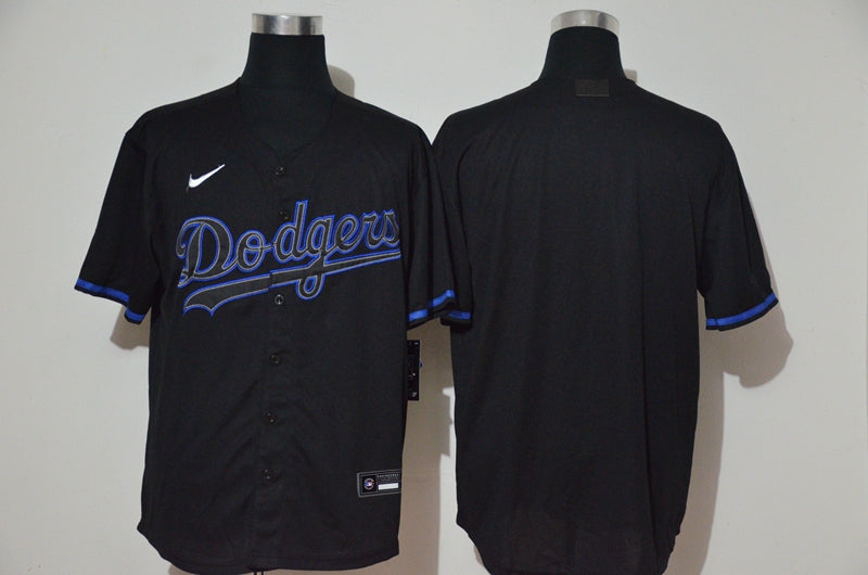 Mens Los Angeles Dodgers Blank Lights Out Black Fashion Stitched Mlb Cool Base Nike Jersey