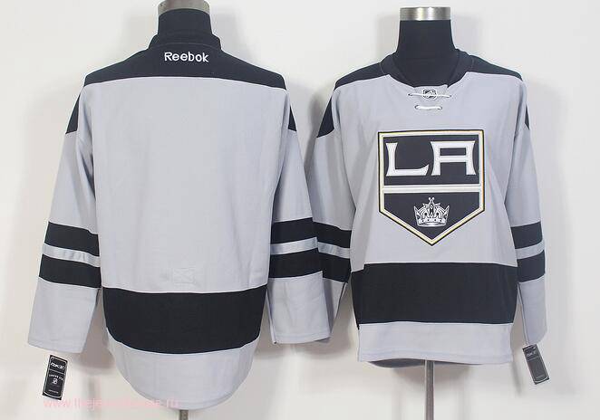 Mens Los Angeles Kings Blank Gray Alternate Stitched Nhl 2016 17 Reebok Hockey Jersey