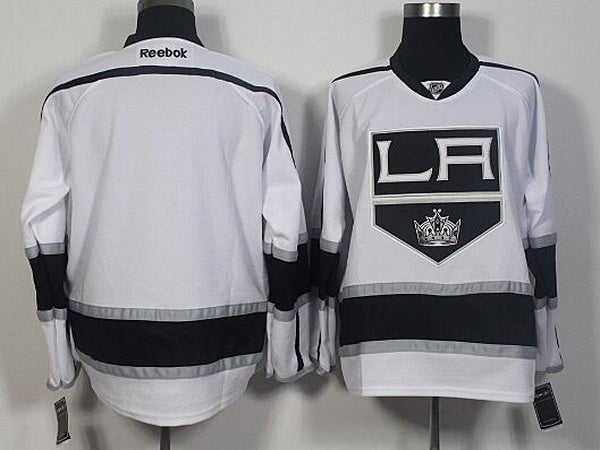 Mens Los Angeles Kings Blank Reebok White Away Hockey Jersey