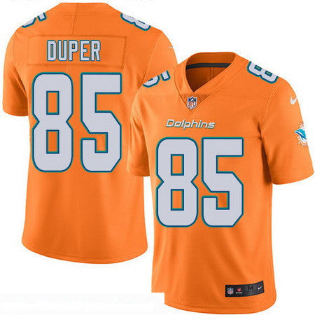 Mens Miami Dolphins 85 Nique Jones Orange 2016 Color Rush Stitched Nfl Nike Limited Jersey