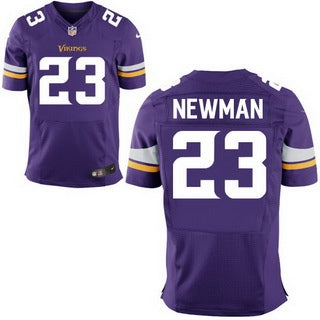 Mens Minnesota Vikings 23 Terence Newman Purple Team Color Nfl Nike Elite Jersey