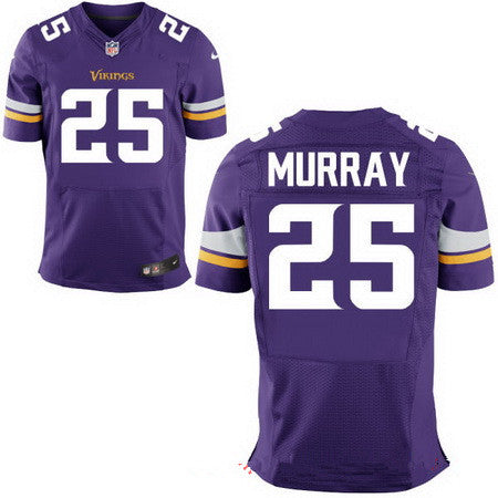 Mens Minnesota Vikings 25 Latavius Murray Purple Team Color Stitched Nfl Nike Elite Jersey