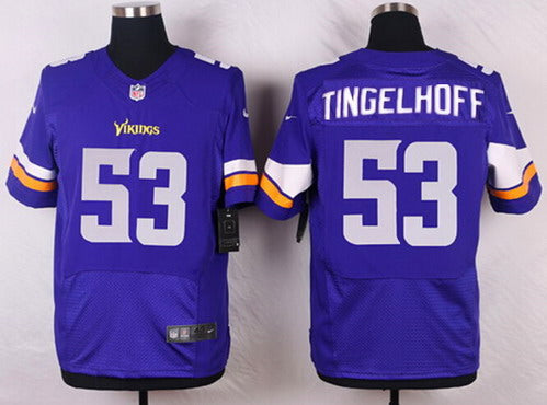 Mens Minnesota Vikings 53 Mick Tingelhoff Purple Retired Player Nfl Nike Elite Jersey