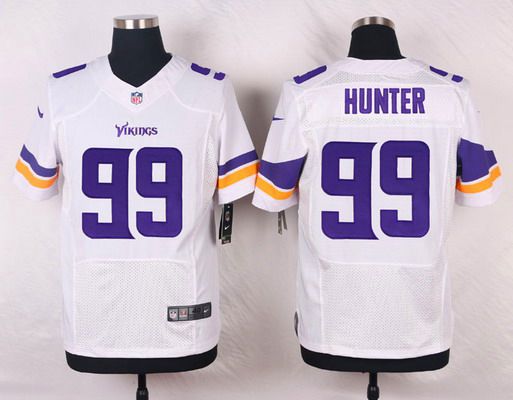 Mens Minnesota Vikings 99 Danielle Hunter White Road Nfl Nike Elite Jersey