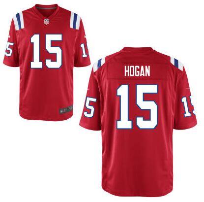Mens New England Patriots 15 Chris Hogan Red Alternate Nfl Nike Elite Jersey