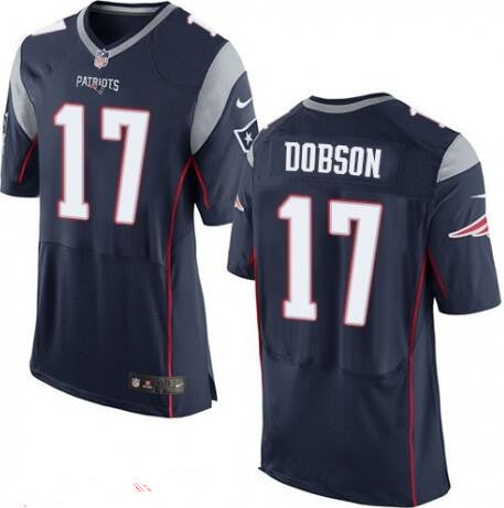 Mens New England Patriots 17 Aaron Dobson Navy Blue Team Color Stitched Nfl Nike Elite Jersey