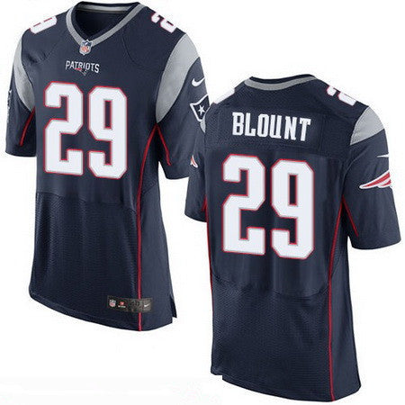 Mens New England Patriots 29 Legarrette Blount New Navy Blue Team Color Stitched Nfl Nike Elite Jersey