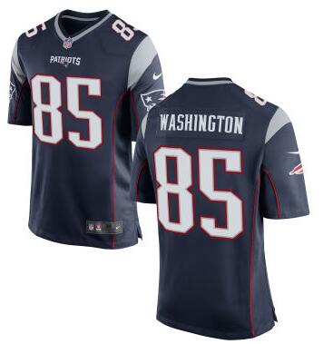 Mens New England Patriots 85 Nate Washington Navy Blue Team Color 2015 Nfl Nike Elite Jersey