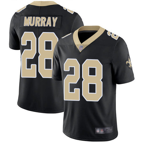 Mens New Orleans Saints 28 Latavius Murray Black Team Color Mens Stitched Football Vapor Untouchable Limited Jersey