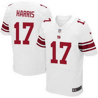 Mens New York Giants 17 Dwayne Harris White Road Nfl Nike Elite Jersey
