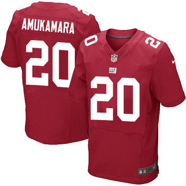 Mens New York Giants 20 Prince Amukamara Red Alternate Nfl Nike Elite Jersey