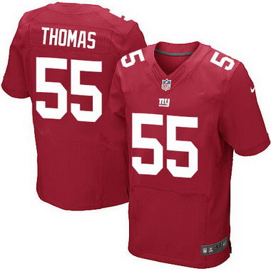 Mens New York Giants 55 J T Thomas Red Alternate Nfl Nike Elite Jersey
