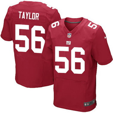 Mens New York Giants 56 Lawrence Taylor Red Alternate Nfl Nike Elite Jersey