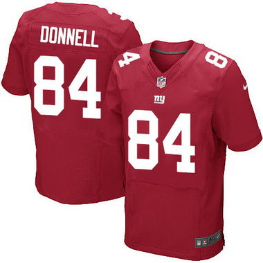 Mens New York Giants 84 Larry Donnell Red Alternate Nfl Nike Elite Jersey