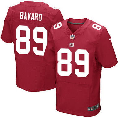 Mens New York Giants 89 Mark Bavaro Red Alternate Nfl Nike Elite Jersey