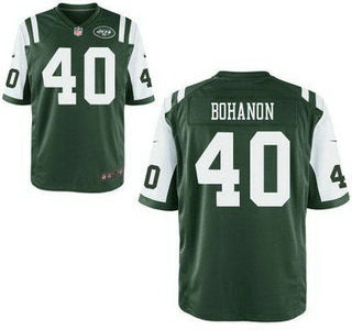 Mens New York Jets 40 Tommy Bohanon Green Team Color Nfl Nike Elite Jersey