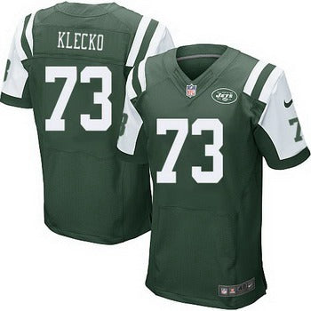Mens New York Jets 73 Joe Klecko Green Team Color Nfl Nike Elite Jersey