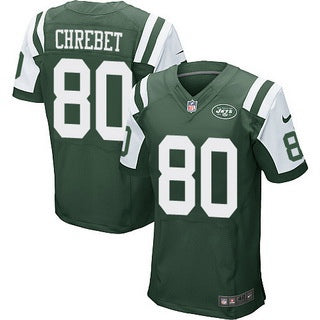 Mens New York Jets 80 Wayne Chrebet Green Retired Player Nfl Nike Elite Jersey