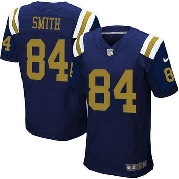 Mens New York Jets 84 Devin Smith Navy Blue Alternate Nfl Nike Elite Jersey