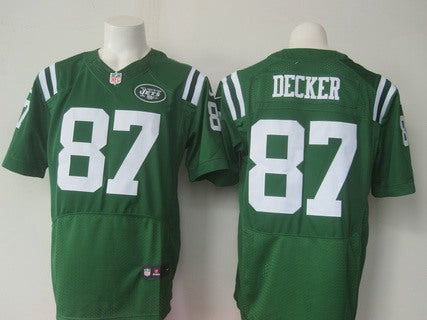 Mens New York Jets 87 Eric Decker Kelly Green Team Color 2015 Nfl Nike Elite Jersey