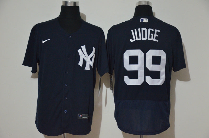 Mens New York Yankees 99 Aaron Judge Black Stitched Mlb Flex Base Nike Jersey