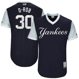 Mens New York Yankees David Robertson D rob Majestic Navy 2017 Players Weekend Authentic Jersey