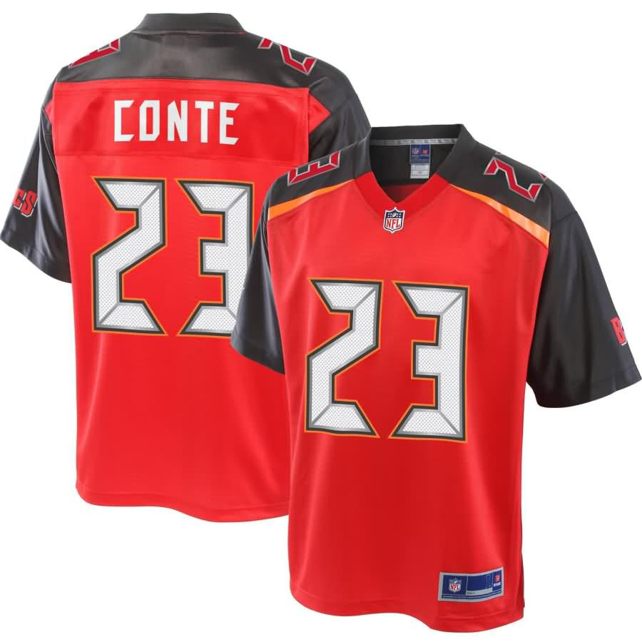 Mens Nfl Pro Line Chris Conte Red Tampa Bay Buccaneers Jersey