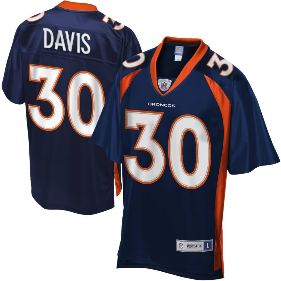 Mens Nfl Pro Line Denver Broncos Terrell Davis Retired Player Jersey
