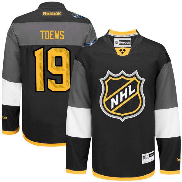 Mens Nhl 19 Jonathan Toews Black Reebok 2016 All star Premier Jersey