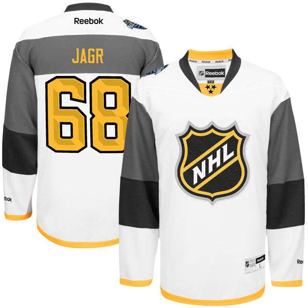 Mens Nhl 68 Jaromir Jagr Reebok White 2016 All star Premier Jersey